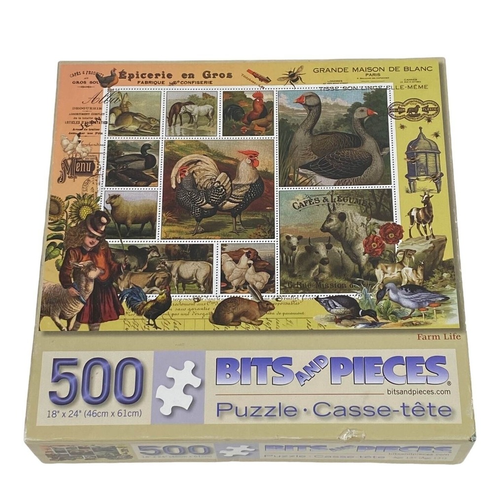 Bits And‎ Pieces Farm Life 500 Pieces Puzzle
